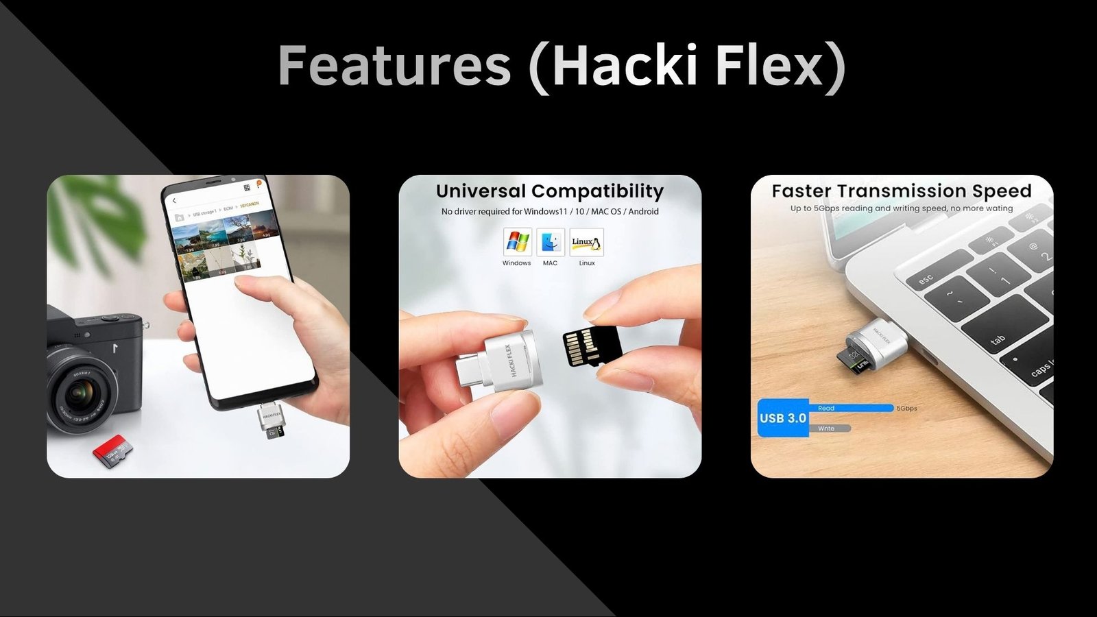 HackiFlex core feature architecture